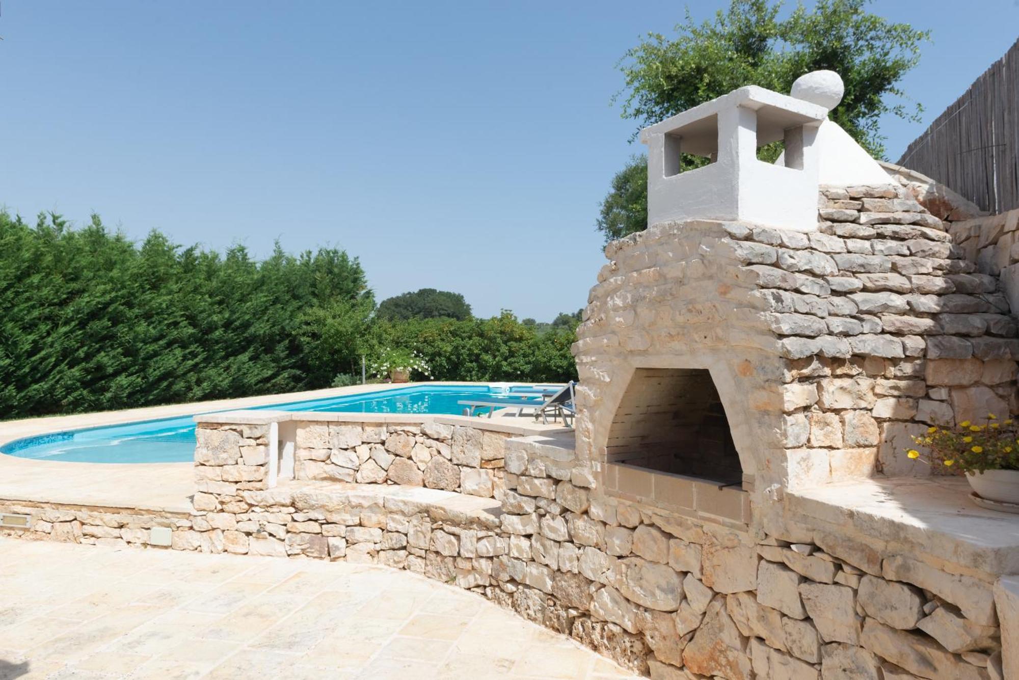 Вилла Trullo Filippo With Exclusive Pool Чистернино Экстерьер фото